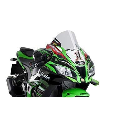 Imagem de Puig R-Racer Screen Kawasaki ZX-10R 40,5 a 45,7 cm C/transparente (2 mm de espessura)