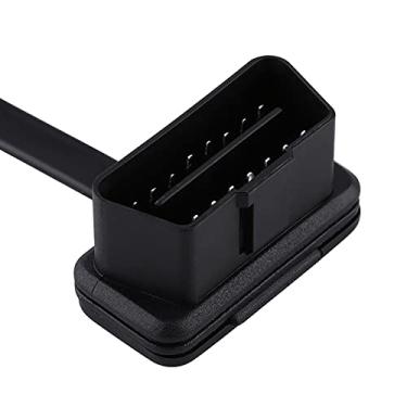 Imagem de Cabo adaptador de extensão macho para fêmea de 16 pinos OBD II OBD2 OBD-ii cabo de conversão de extensão de diagnóstico para scanners de código OBDII automotivos 100 cm 39 polegadas 3,3 pés