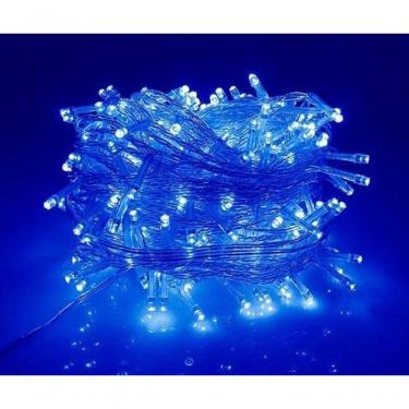 Imagem de Pisca Cordão De Luz Fio De Luzes Led Azul 10 Metros 220v