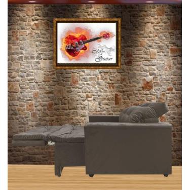 Imagem de Poltrona Retratil e Reclinavel Com Rodape de Apoio Pra pes Modelo Sofi