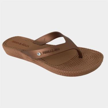 Imagem de Tamanco Terra e Agua Leve Macio - TERRA & AGUA, Bronze, Caramelo, 35