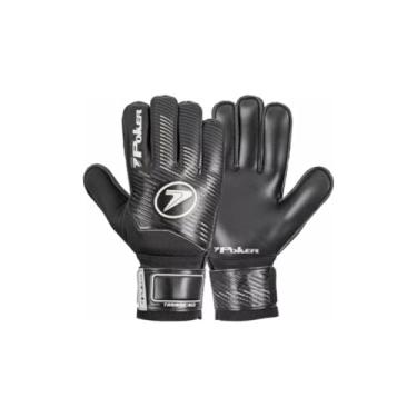 Imagem de Luva Goleiro Futebol Campo Training Adulto (Preto e cinza, 9)