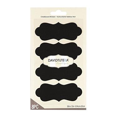 Imagem de Etiquetas quadro-negro David Tutera - 8 peças