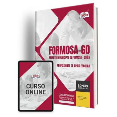 Imagem de Apostila Prefeitura de Formosa - GO 2024 - Profissional de Apoio Escol