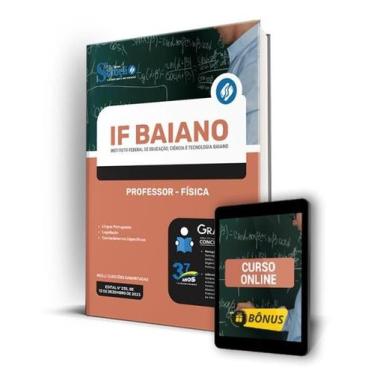 Imagem de Apostila IF Baiano - Professor - Física - Editora Solução