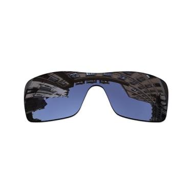 Imagem de Vonxyz Lentes de reposição para óculos de sol Oakley Batwolf OO9101 - Black MirrorCoat polarizado