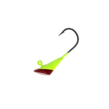 Imagem de Temorah Cabeças de gabarito Shad Darts (50 peças, vermelho/Chartreuse)