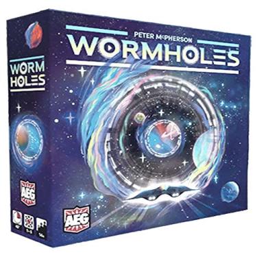 Imagem de Alderac Entertainment Group (aeg) Wormholes - Jogo de tabuleiro galáctico, conecte a galáxia, entregue passageiros, idades 14 +, 1-5 jogadores, 45-60