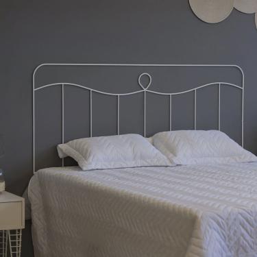 Imagem de Cabeceira Aramada Vaticano - Casal Branco