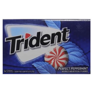 Imagem de Chiclete Perfect Peppermint trident 14 Unidades