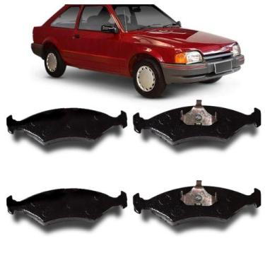 Imagem de Jogo Pastilha Freio Dianteira Escort Apollo Sephia Syl 1223 - METALSYS