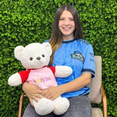 Imagem de Urso Pelúcia 55cm com Roupa Charmosa e Zíper - Presente - Toy King, Br
