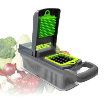 Imagem de Cortador Fatiador Multifuncional Alimentos Frutas E Legumes - JN ECOME