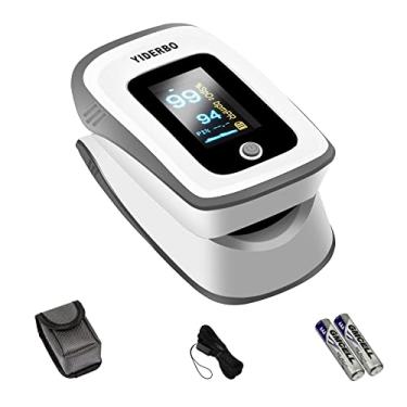 Imagem de Fingertip Pulse Oximeter Blood Oxygen Saturation Monitor, Heart Rate and Fast Spo2 Reading Oxygen Meter with OLED Screen AAA Batteries YIDERBO