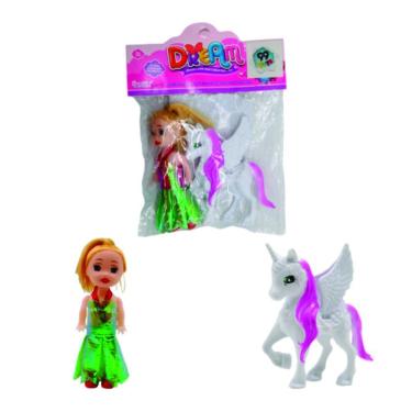 Imagem de Kit Boneca C/ Acessórios House Dream Ref 24132