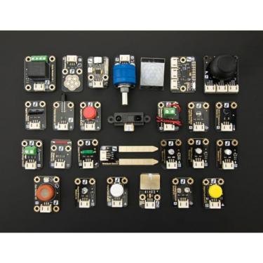 Imagem de DFRobot Conjunto de sensor de gravidade de 27 peças para Arduino – kit eletrônico – unissex – amadores de eletrônicos e iniciantes – STEM – adolescente, jovem adulto