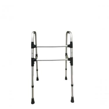 Imagem de Andador Adulto Alumínio 2 Barras Fixo E Dobrável - Marca: Alo