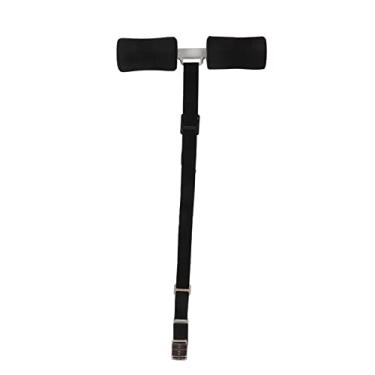 Imagem de Cama ajustável portátil leito leve sit ups barra triturador abdômen para viagens em casa via aço nylon espuma de esponja 30cm