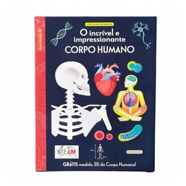 Imagem de Montar E Aprender: O Incrível E Impressionante Corpo Humano - Com Modelo 3D Do Corpo Humano!