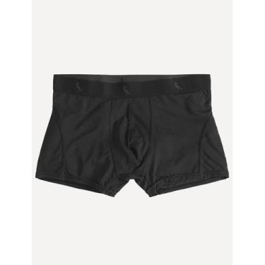 Imagem de Cueca Reserva Masculina Boxer Grey Woodpecker Cotton Preta, S/P