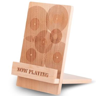 Imagem de Sonny & Sloane Suporte Para Discos De Vinil Now Playing: Suporte Para Discos Now Playing - Placa De Vinil Now Playing Para Segurar Seus Álbuns - Acessórios De Vinil Para Entusiastas De Lp - Suporte