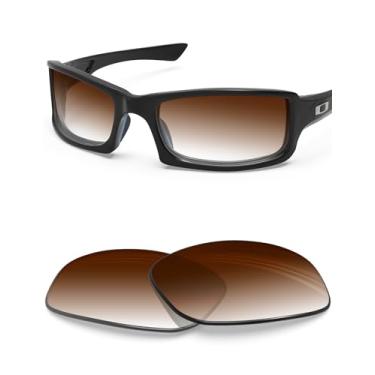 Imagem de Lentes de reposição polarizadas antissal BlazerBuck para Oakley Fives Squared, Brown Gradient Polarized, 0