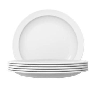 Imagem de Jogo 6 Pratos Raso Opaline Gourmet 25.8 cm 554880 NadirF. - Nadir Figu