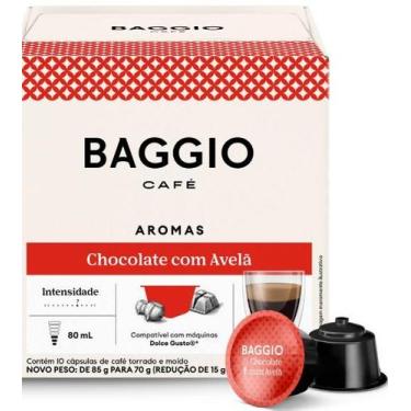 Imagem de Café Baggio Chocolate Com Avelã 10 Capsulas 70g - Baggio Café