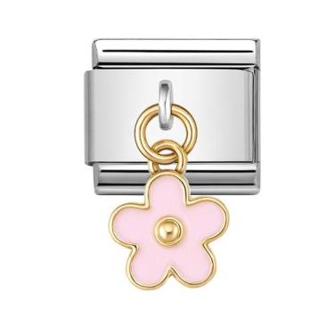 Imagem de Charm Pingente Berloque Para Pulseira Italiana Aço Delicado - Lojas La
