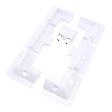 Imagem de Akozon Suportes de Canto Brancos Kit de Montagem do Painel Solar para Trailers, Veículos, Galpões, Garagens - Conjunto de Montagem de Teto Amplamente Utilizado