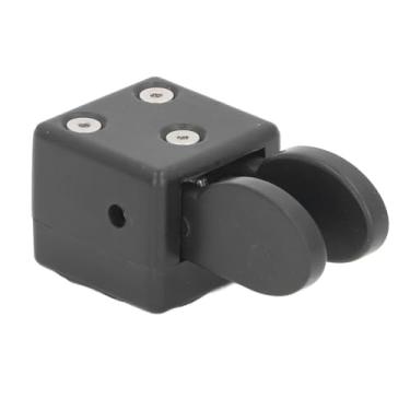 Imagem de lyrlody Chave de Código Morse Double Paddle, Chave CW Com Base Magnética, Desempenho Estável, Construção de ABS, Instalação Fácil para Dias de Campo