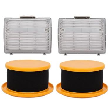 Imagem de Filtros de substituição compatíveis com aspirador giratório Hoover MAXLife Elite - UH75150, UH75110, UH75100, UH75240, UH75140 Compare com as peças AH44200 e 440014853-2 filtros de pré-motor + 2