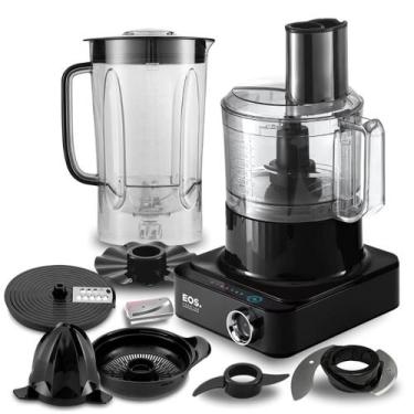 Imagem de Multiprocessador 7 Em 1 1000w Eos Linha Premium com Espremedor, Preto,