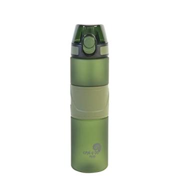 Imagem de Kit 10 garrafas Squeeze 700ml BPAfree material tritan + 10 escovas de limpeza (Verde)