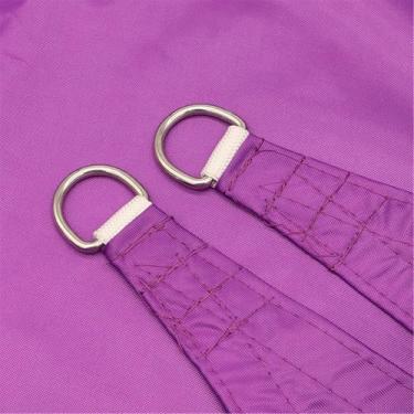 Imagem de Guarda-sol à Prova D'água Protetor Solar Para Jardim Ao Ar Livre Tecido Triângulo Dossel, 98% Capa De Toldo De Bloco Uv Para Pátios Camping Gramado Piscina Carro, Purple