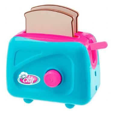 Imagem de Brinquedo Torradeira Le Chef Kit Cozinha Infantil Colorida Para Menina