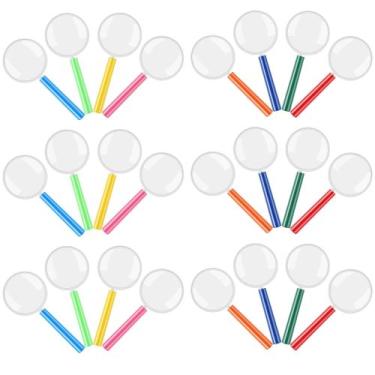 Imagem de Lupas Elcoho, pacote com 24 unidades, plástico de ampliação 3X