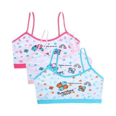 Imagem de Sutiã De Treinamento Para Meninas Adolescentes Com Estampa De Panda E 