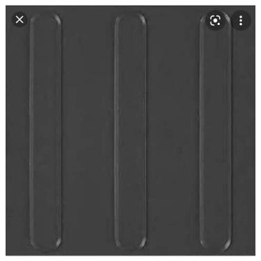 Imagem de Piso tatil borracha - Daud