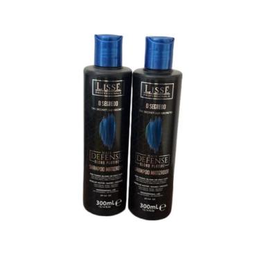 Imagem de dois Shampoo Matizador Lisse Defense Blond Platine 300 Ml