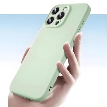 Imagem de Capa projetada para iPhone 16 Pro – Upgrade Defender de silicone líquido [câmera totalmente coberta] [forro de microfibra macio antiarranhões] capa protetora fina à prova de choque para iPhone 16 Pro