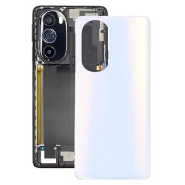 Imagem de Capa traseira para celular Motorola Edge X30/Edge 30 Pro/Edge+ 2022 (branca)