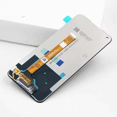 Imagem de Para Oppo A74 2021 5G CPH2197 CPH2263 Display LCD Touch Screen Digitalizador Substituição (Preto Sem Moldura)