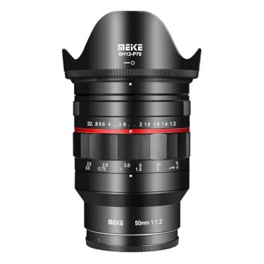 Imagem de MEKE Lente Manual de Grande Abertura F1.2 de 50 mm, Compatível com Câmeras Panasonic Lumix e Leica L-Mount, S1H, S1, S5, S1R, SL, SL2, FP, FPL, S5 Mark II