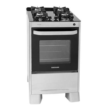 Imagem de Fogão Max Glass 4 Queimadores Prix Bivolt Fgvmg410prix Bivolt