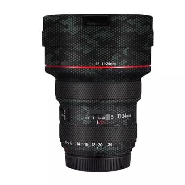 Imagem de EF 11-24 4 L II Adesivo para lente de câmera revestimento película protetora protetor corporal decalque skin para Canon EF 11-24 mm F4 L II (Mamba Green)