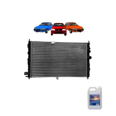 Imagem de Kit Radiador GM Monza Kadett 1.8 2.0 EFI 91/96 e Água Desmineralizada 5L