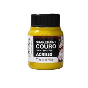 Imagem de Verniz Para Couro Acrilex 100ml Base Água – Acabamento Semibrilho, Fosco ou Brilhante, Proteção e Durabilidade Para Couro Natural e Sintético (AMARELO INDIANO 960)