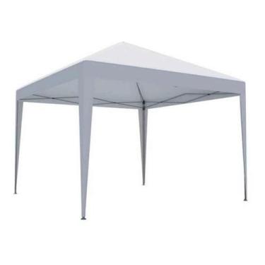 Imagem de Tenda Gazebo Articulável Aço Branco 3X3 M Praia E Jardim - Naterial