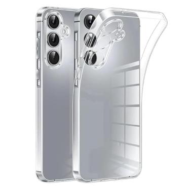 Imagem de Capa Capinha TPU Transparente Compatível Samsung Galaxy M15 Anti Impacto Alta Proteção Premium